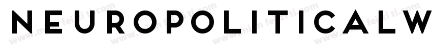 neuropoliticalW00 bold字体转换